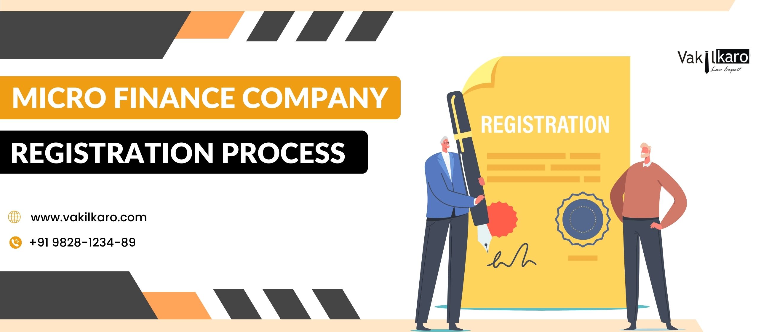 MICRO FINANCE COMPANY REGISTRATION PROCESS -- VAKILKARO